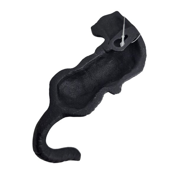 Cast Iron Tiger Jacket Coat Hook Decorative Home Accent Wall-Mount New - Picture 3 of 3